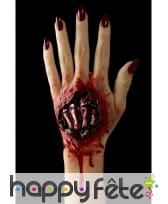 Prothèse os de la main visibles en latex, image 5