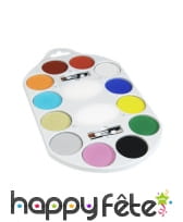 Palette peinture 12 couleurs, image 1