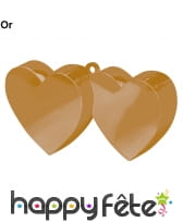 Poids pour ballon double coeurs, image 2