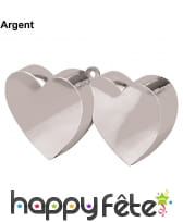 Poids pour ballon double coeurs, image 3