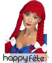 Perruque poupée chiffon