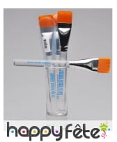 Pinceau plat de maquillage, Mehron