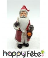 Petit Père Noël en résine de 13 cm, image 1