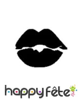 Pochoir pour tatouage à paillettes, image 18