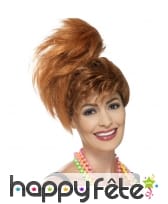 Perruque queue de cheval années 80