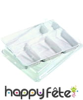 Plateau repas 5 compartiments