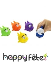 Petits requins à presser, en plastique