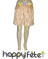 Pagne raphia court naturelle