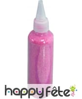 Paillettes roses en boîte