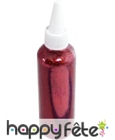 Paillettes rouges en boîte