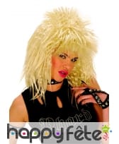 Perruque rock ébouriffée mi-longue, image 1