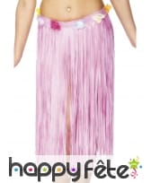 Pagne raphia long rose, image 1