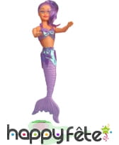 Poupée sirène articulée