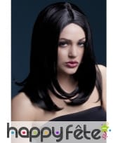 Perruque sophia de 43cm. Noir