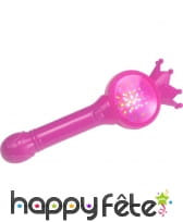 Petit sceptre de princesse lumineux
