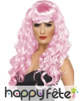 Perruque sirene rose, image 1
