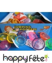 Puce sauteuse transparente