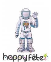 Passe-tête astronaute pour enfant, 130 x 70 cm