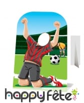 Passe tête attaquant de football, taille enfant