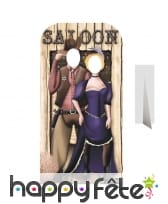 Passe-têtes couple Western