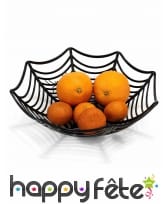 Panier toile d'araignée de 27cm pour bonbons, image 1