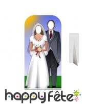 Passe tête de couple marié