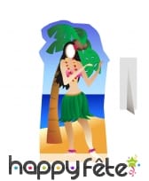 Passe-tête de danseuse Hawaïenne