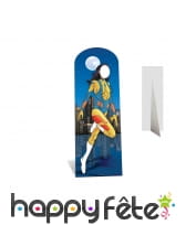 Passe tête de femme super-héro