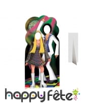 Passe-tête disco de couple