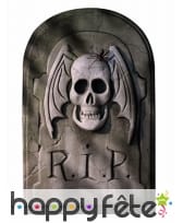 Pierre tombale en carton de 29x46 cm