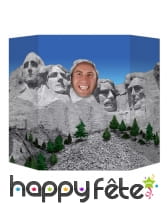 Passe tête Mont Rushmore