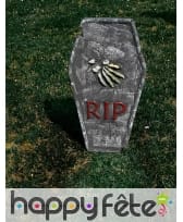 Pierre tombale RIP décorative de 63cm, image 1