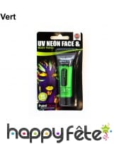 Peinture UV néon visage et corps, image 2