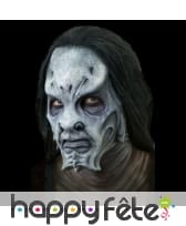 Prothèse visage alien en mousse