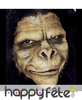 Prothèse visage chimpanzé en mousse