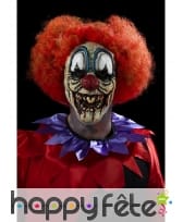 Prothèse visage de clown horrible en latex, image 4