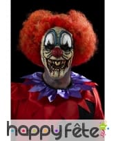 Prothèse visage de clown horrible en latex, image 4