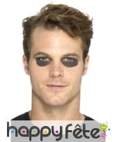 Prothèse visage de clown horrible, mousse de latex, image 2