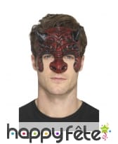 Prothèse visage de diable en latex, image 2
