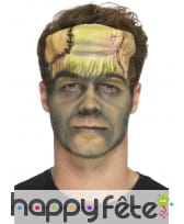 Prothèse visage de Frankenstein en mousse de latex, image 3