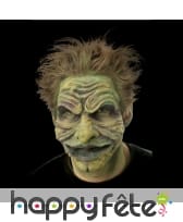 Prothèse visage de troll en mousse