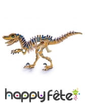 Puzzle velociraptor en bois, 3D