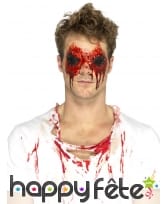 Prothèse yeux de zombie en latex, image 3