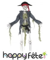 Pirate zombie de 42 cm à suspendre
