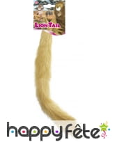 Queue de lion en peluche