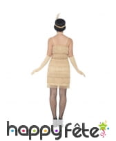 Robe années 20 à franges dorées, flappers, image 2