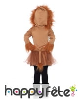 Robe à capuche de lionne pour enfant, image 2