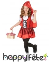 Robe à capuche petit chaperon rouge enfant, image 1