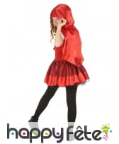 Robe à capuche petit chaperon rouge enfant, image 2
