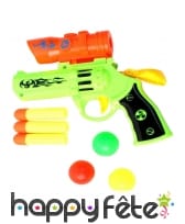 Révolver avec flèches en mousse